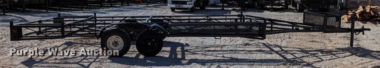 image for item DR6915 Shop built  pole trailer