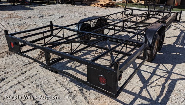 image for item DR6915 Shop built  pole trailer