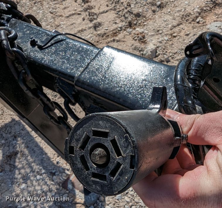 image for item DR6915 Shop built  pole trailer