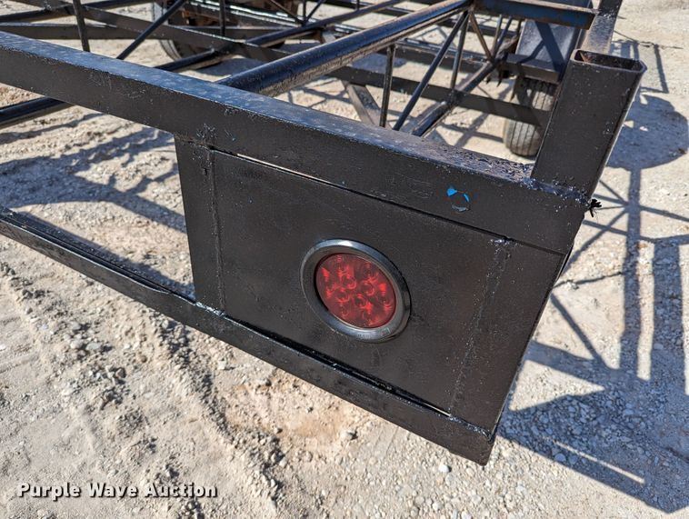 image for item DR6915 Shop built  pole trailer