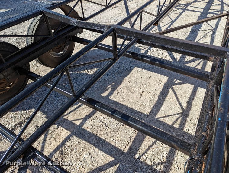 image for item DR6915 Shop built  pole trailer