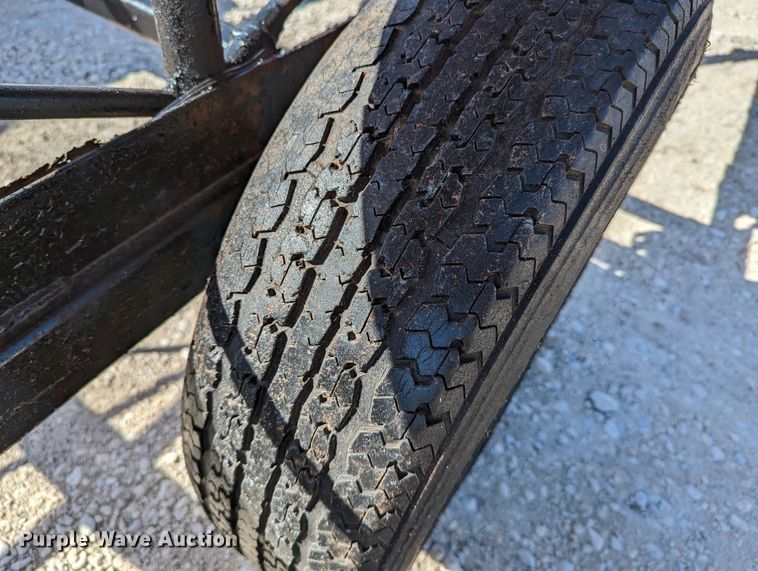 image for item DR6915 Shop built  pole trailer