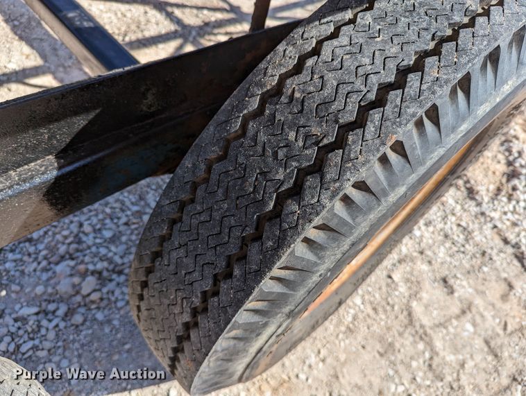 image for item DR6915 Shop built  pole trailer