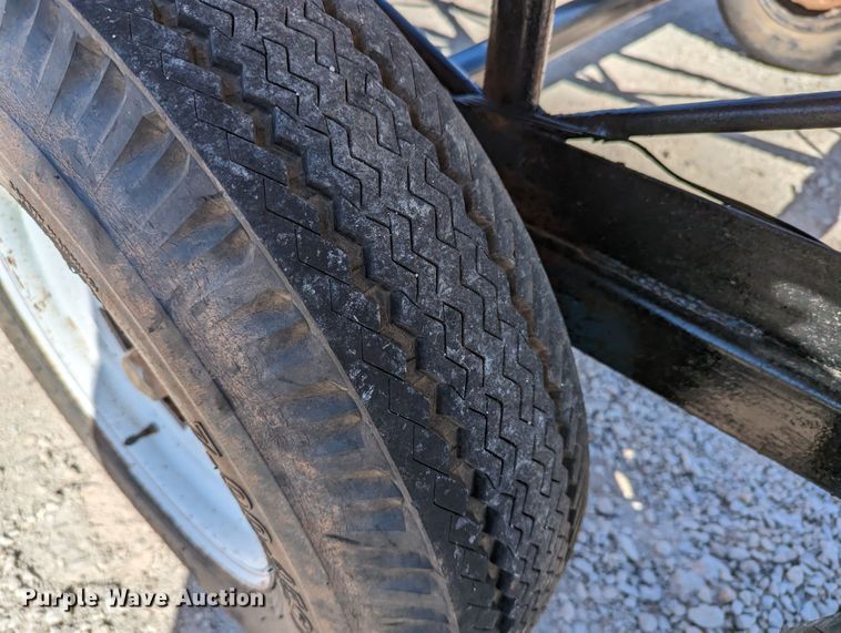 image for item DR6915 Shop built  pole trailer