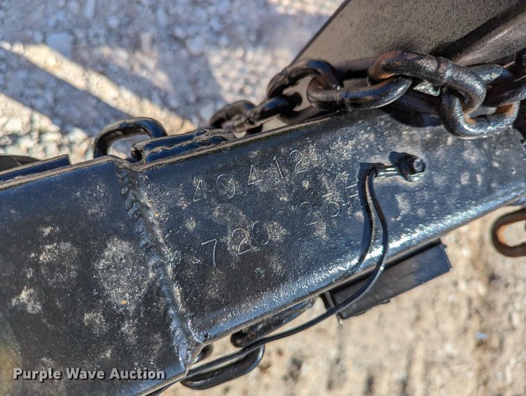 image for item DR6915 Shop built  pole trailer