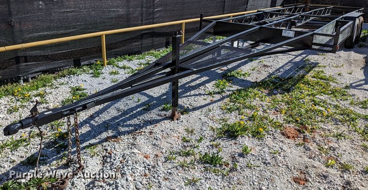 image for item DR6916 Shop built  pole trailer