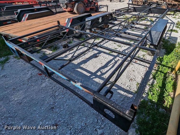 image for item DR6916 Shop built  pole trailer