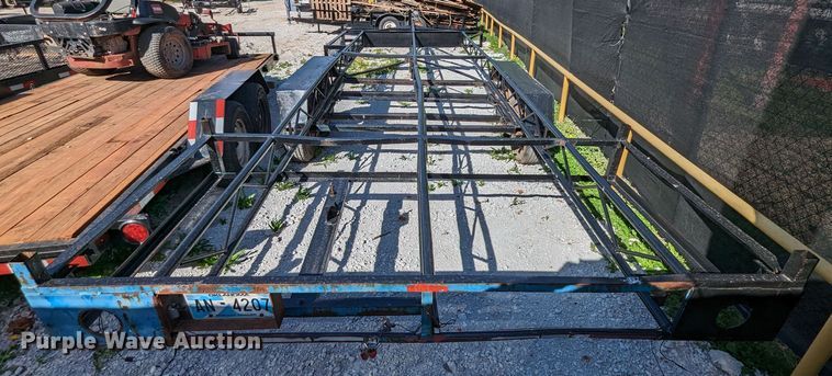 image for item DR6916 Shop built  pole trailer