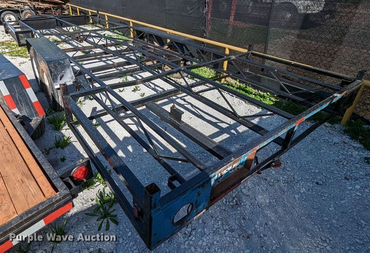 image for item DR6916 Shop built  pole trailer