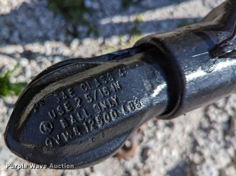 image for item DR6916 Shop built  pole trailer