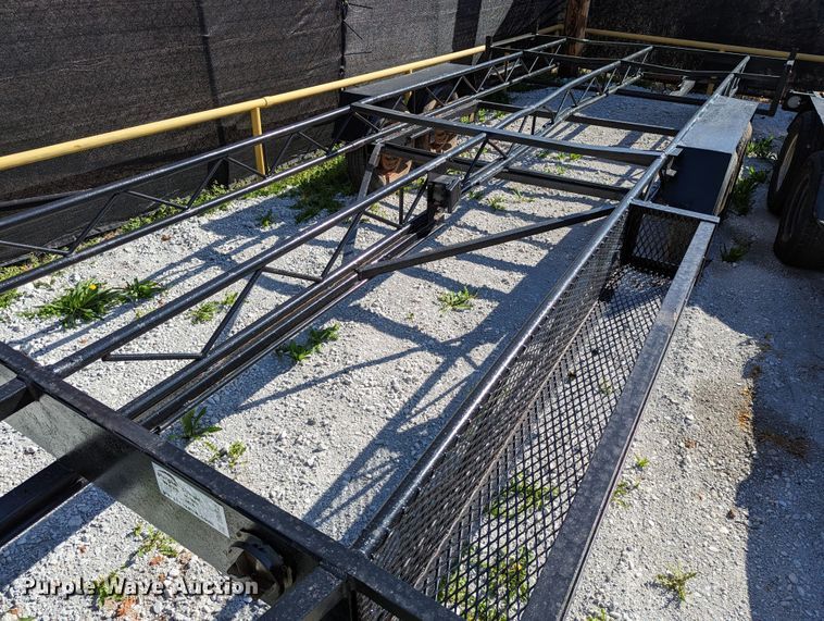 image for item DR6916 Shop built  pole trailer