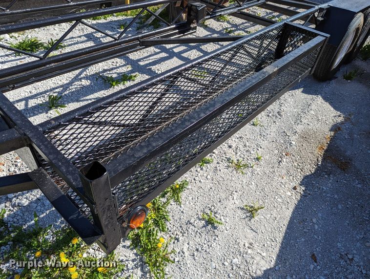 image for item DR6916 Shop built  pole trailer