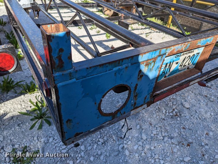 image for item DR6916 Shop built  pole trailer