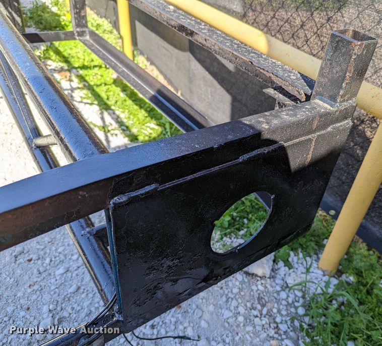 image for item DR6916 Shop built  pole trailer