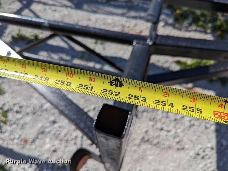 image for item DR6916 Shop built  pole trailer