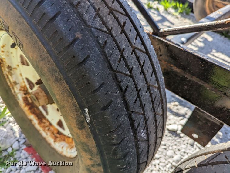 image for item DR6916 Shop built  pole trailer