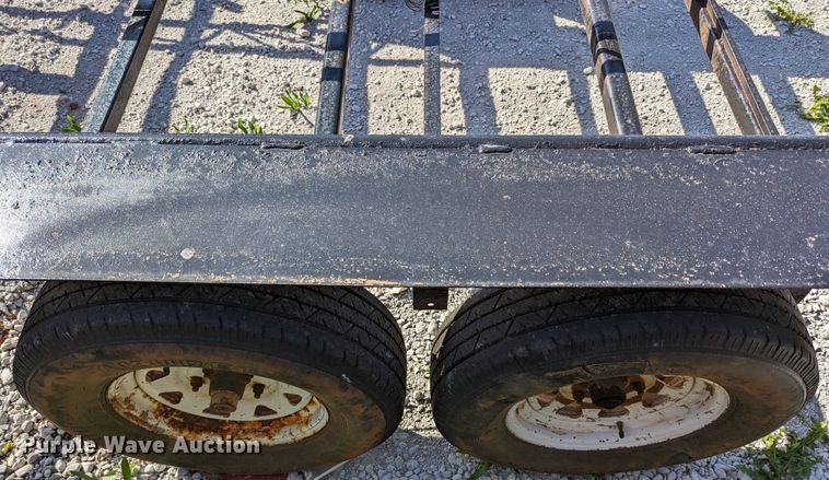 image for item DR6916 Shop built  pole trailer