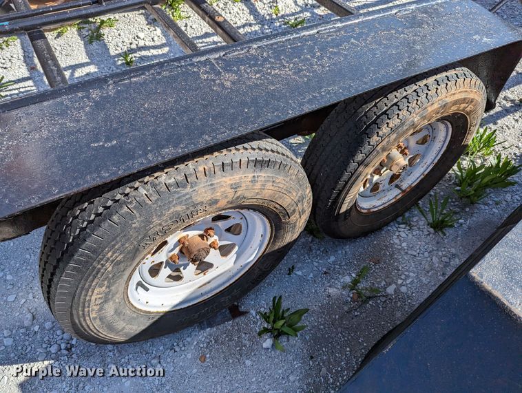 image for item DR6916 Shop built  pole trailer