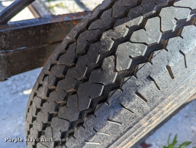 image for item DR6916 Shop built  pole trailer