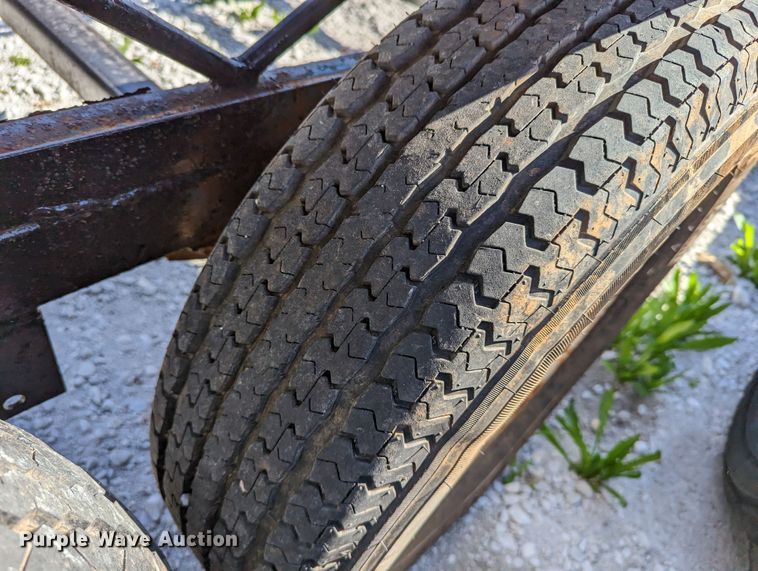 image for item DR6916 Shop built  pole trailer