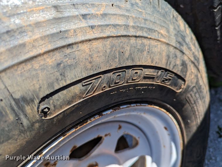 image for item DR6916 Shop built  pole trailer