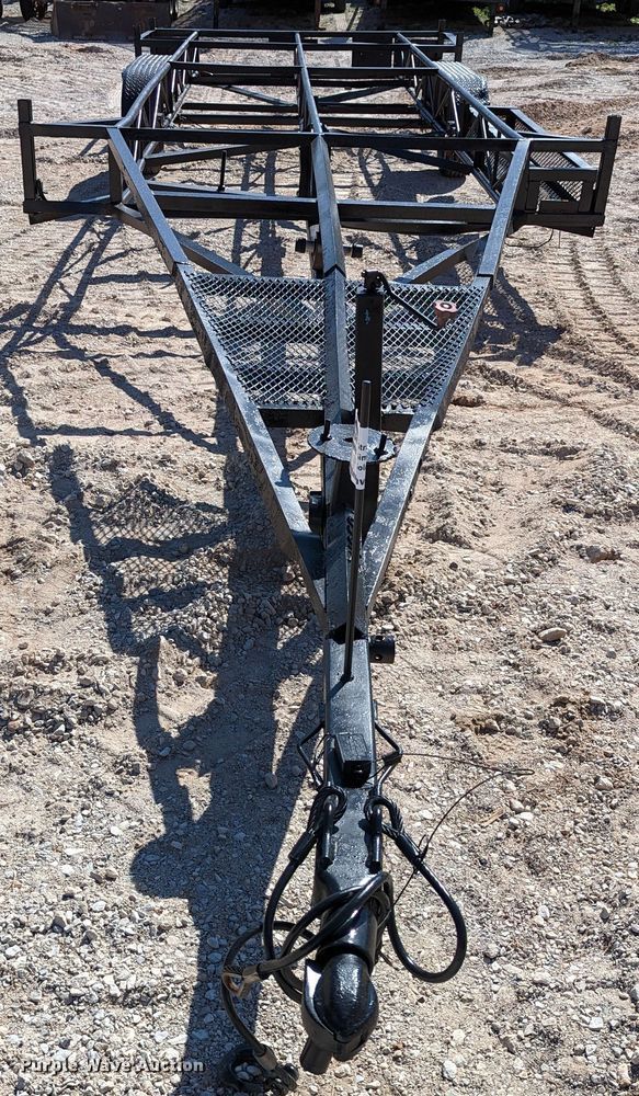 image for item DR6921 Shop built  pole trailer