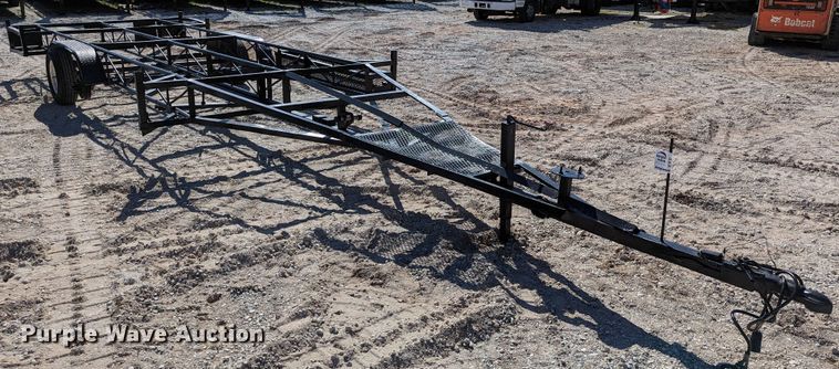 image for item DR6921 Shop built  pole trailer