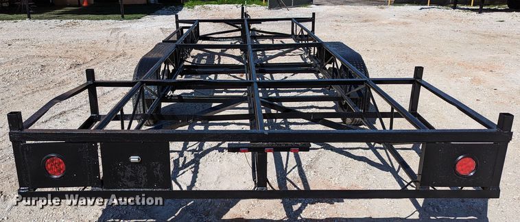 image for item DR6921 Shop built  pole trailer