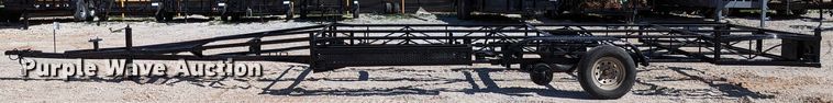 image for item DR6921 Shop built  pole trailer