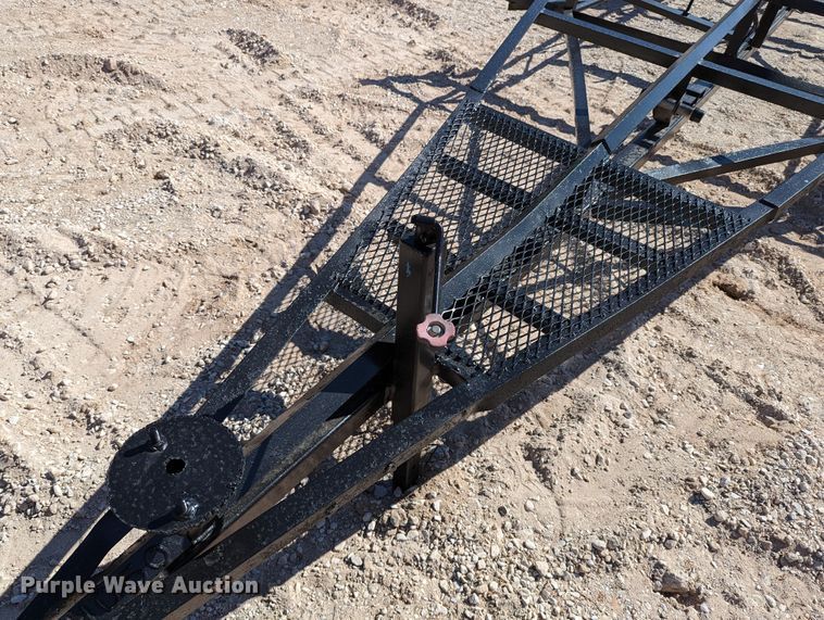 image for item DR6921 Shop built  pole trailer