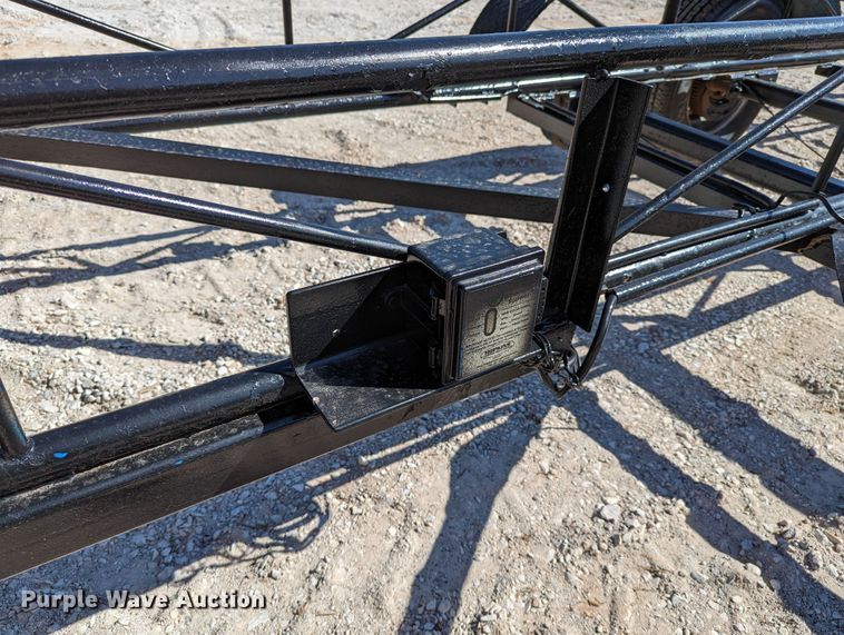 image for item DR6921 Shop built  pole trailer