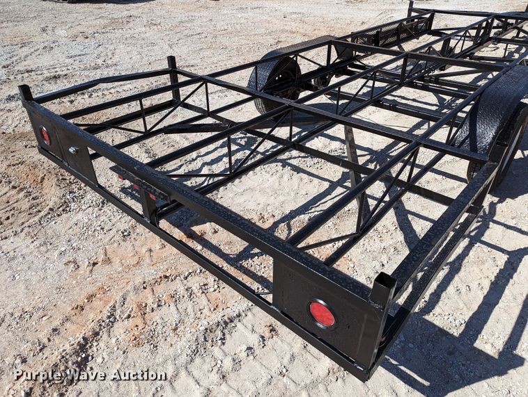 image for item DR6921 Shop built  pole trailer