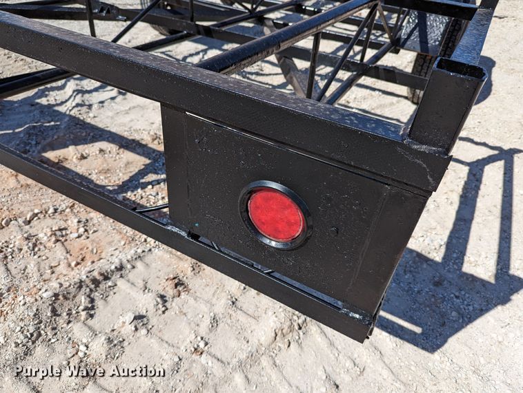 image for item DR6921 Shop built  pole trailer