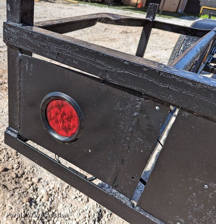 image for item DR6921 Shop built  pole trailer