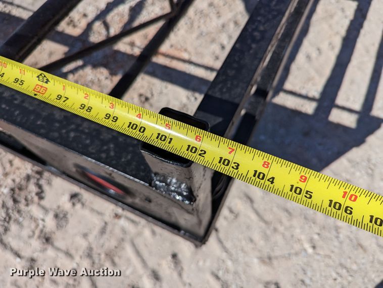 image for item DR6921 Shop built  pole trailer