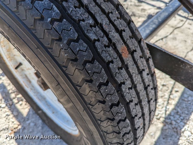 image for item DR6921 Shop built  pole trailer