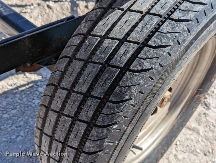 image for item DR6921 Shop built  pole trailer