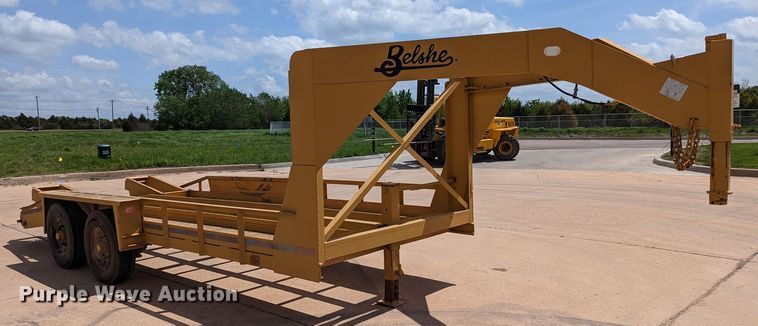 image for item DR6935 1997 Belshe T-18  equipment trailer