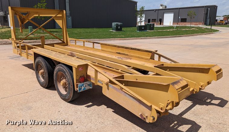 image for item DR6935 1997 Belshe T-18  equipment trailer