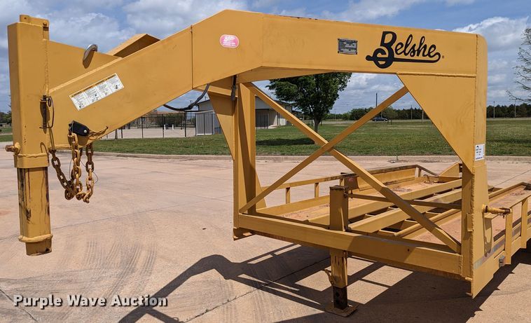 image for item DR6935 1997 Belshe T-18  equipment trailer