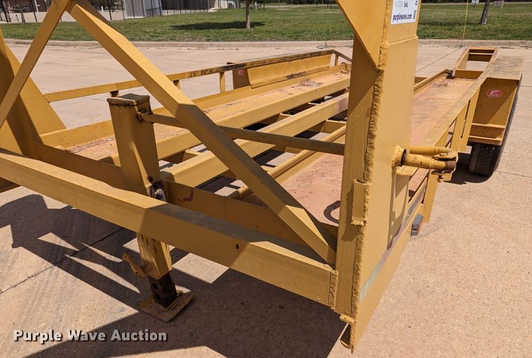 image for item DR6935 1997 Belshe T-18  equipment trailer