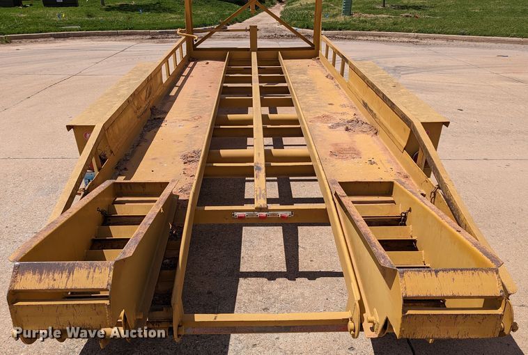 image for item DR6935 1997 Belshe T-18  equipment trailer