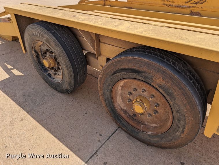 image for item DR6935 1997 Belshe T-18  equipment trailer