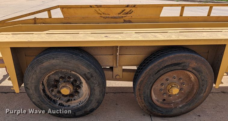 image for item DR6935 1997 Belshe T-18  equipment trailer
