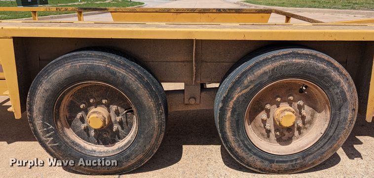 image for item DR6935 1997 Belshe T-18  equipment trailer