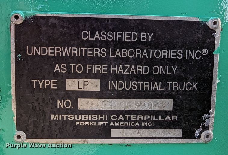 image for item DR6971 Mitsubishi FGC25  forklift