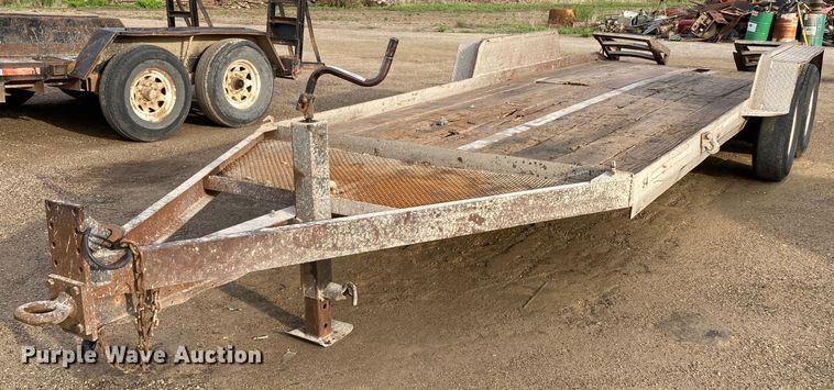 image for item HN9866 1995 Shop built  equipment trailer