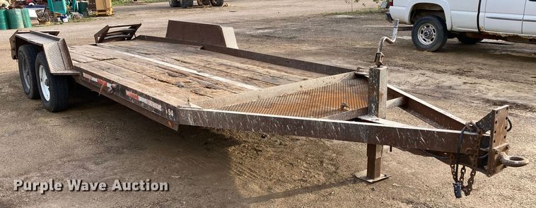 image for item HN9866 1995 Shop built  equipment trailer