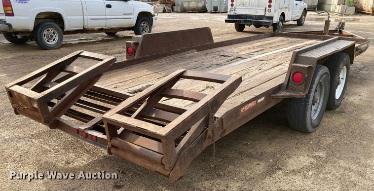 image for item HN9866 1995 Shop built  equipment trailer