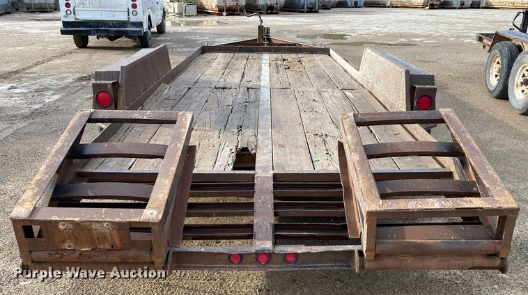 image for item HN9866 1995 Shop built  equipment trailer